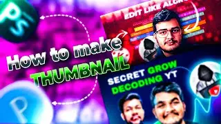 How To Make Eye Catchy Thumbnail in Mobile 2023 | Youtube thumbnail kaise banaie