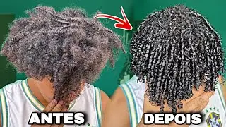 SALVEI OS CACHOS DE UM INSCRITO | TUTORIAL COMPLETO DE COMO TER CABELO CACHEADO