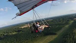 Trike flying - Evening flight