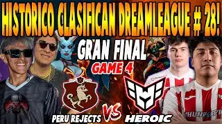 PERU REJECTS vs HEROIC [GAME 4] BO3 - GRAN FINAL🏆 