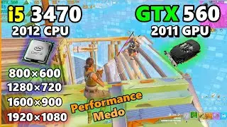 GTX560&times;CORE i5 3470/fortnite chapter5 Season1/performance/SOLO/FPS TEST/フォートナイト/2024