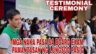 PAGKILALA  SA MGA NAKAPASA SA BOARD EXAMS FROM PAMANTASAN NG LUNGSOD PASIG