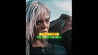 『 DEFINITIVE APEX PREDATOR 💀』| PREDATOR : BADLANDS | CANTO DE LUNA ( SLOWED ) #edit
