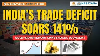 India&rsquo;s Trade Deficit Soars 141% Gold&ndash;Silver Import Spike Shocks Economy!