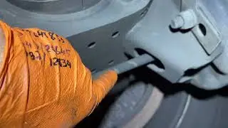 Inspection. Brake shouse replacement. #brakes #trailer #truck #trucks #truckrepair 
