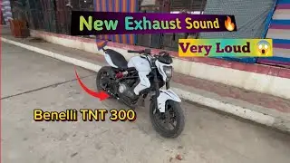 Benelli TNT 300 | Very Loud Exhaust SC project | Public Reaction | Benelli flyby and wheelie |