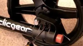 Clicgear Front Wheel Alignment (Model 3.5+ and 3.0)