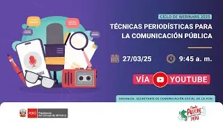 Técnicas periodísticas para la comunicación pública