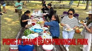Picnic at Grand Beach Provincial Park🇵🇭🇨🇦