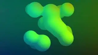 Colorful bubble merge Animation 1hour Colorful Bubble Background #Screensaver #background #ambient