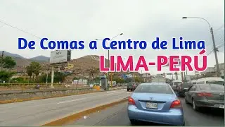 UN RECORRIDO DESDE COMAS HASTA CENTRO DE LIMA:DÍA 30 DE ENERO DE 2022-HORA 2.30 p.m