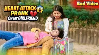 Girlfriend ke upar Heart Attack Prank kiya 💔 | prank on Girlfriend | Rim @theprankfactory20 