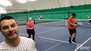 United States Tennis Association -USTA- Coach Certification: session practice