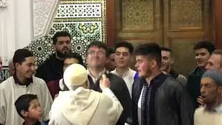 Veill&eacute;e &agrave; la zaouia Boutchichiya Kadiria lors de la visite &agrave; Madagh 26 Octobre 2019