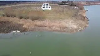 Obala jezera Borkovac, Ruma, februar 2025.