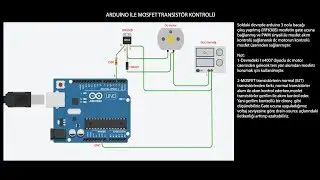 Arduino ile mosfet transistör kontrolü nasıl yapılır ?