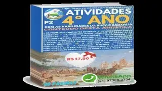 ATIVIDADES  4&ordm; ANO COM GABARITO HISTORIA COM AS HABILIDADES 50PG P2 #DiadosPovosInd&iacute;genas #19deabril