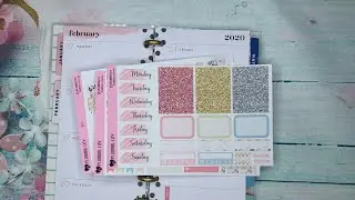 PWM | Like A Boss Mini Kit from Planning City Stickers | Skinny Happy Planner