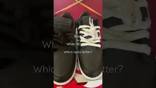 Nike Dunk Low Retro Black/White aka Black Panda DJ6188 002 - Black or White SB laces?