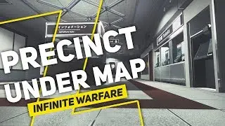 INSANE UNDER THE MAP WALLBRACH ON PRECINCT - INFINITE WARFARE GLITCHES (COD: IW)