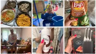 ГОТОВЛЮ НА 2-3 ДНЯ🥗ПРОБУЮ АВТОЗАГАР☀️НОЖИ С МАГНИТА🔪👍🏻ХОДИЛИ В ПАРК🎠ГЛАЖКА| ДОСТАВКА ЕДЫ🍒
