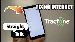 Fix no internet APN Settings  for Tracfone, Straight talk, Net10 on AT&T
