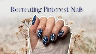 How to Remove Lifting on the Free Edge | Applying BIAB on Natural Nails | Pinterest Floral Nail Art