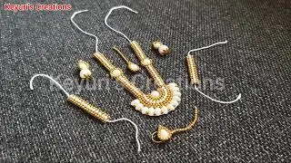 378. Kanhaji ki Jewellery | Jewellery For Mata Rani | माता रानी का श्रृंगार | Laddu Gopal Jewellery