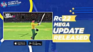 Mega Update Promo Real Cricket 22 #rc22update #realcricket22