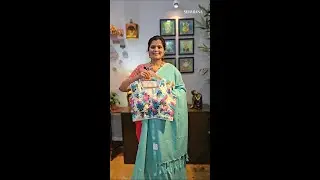 Single color Bengal cotton handloom saree with long tassels and all-over sequins #bengalcottonsaree