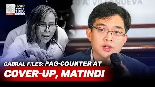 Korupsyon, ayaw sugpuin; Imbestigasyon, gustong kontrolin — Cong. Leviste sa Cabral files issue