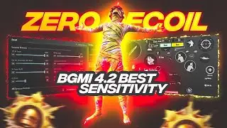 🔥Bgmi sensitivity settings 2026🙂 | Bgmi Best sensitivity settings😲| Zero recoil sensitivity bgmi.