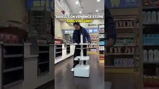 Small Convenience Store Shelving Unit. #shelf#shelves #factory #minimarket #supermarket