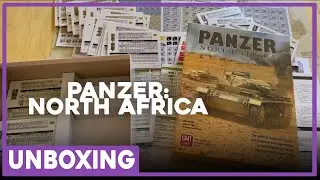Unboxing | Panzer: North Africa | GMT Games | The Players' Aid