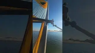 Paddle sailing White Island