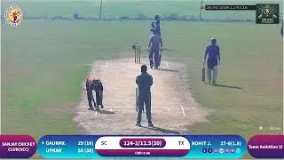 SANJAY CRICKET CLUB VS TEAM AMBITION XI(BSG CRICKET GRUOND)