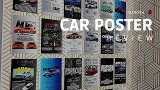New car poster review (meesho finds)