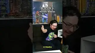 Me Infiltr&eacute; a Backstage de Festival Musical