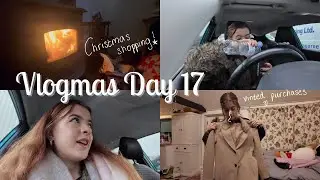 Christmas shopping & vinted purchases - Vlogmas day 17