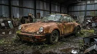 Restoring a Abandoned Porsche 930 Turbo 1976 Full Restoration | ASMR Car Restoration