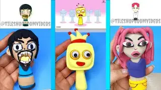 Создание Sprunki OC T из Alphabet Lore Thirty из NumberBlocks Zoey Mira из Kpop Demon Hunters