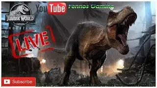 Fennos Gaming Live stream PS4 Jurassic World Evolution part 12