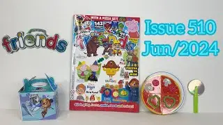 Fun to Learn friends magazine, issue 510, Jun/2024, with Blippi pizza party set 🍕🎉🥳