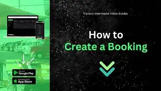 Transco Intermodal Web How to Create a Booking 1