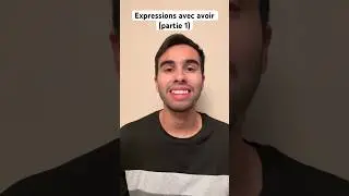 5 expressions avec AVOIR (partie 1) 📝 #learnfrench #expressions #tohave #beginners #quebec
