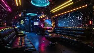 Interstellar Calm Lounge 🌌 Serene Space Tones & White Noise for Rest, Stress Relief & Deep Sleep