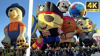 MJ Ballooning | Day 1 Static Display | Albuquerque International Balloon Fiesta 2025 (4K UHD)