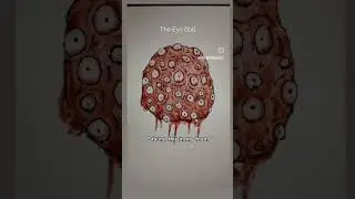 The Eye Ball #horror #drawing #creepy #art #artist #draw #scary #shorts #digitalart #creative