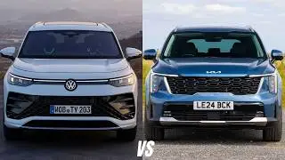 Volkswagen Tayron 2025 против Kia Sorento: решающее противостояние внедорожников!