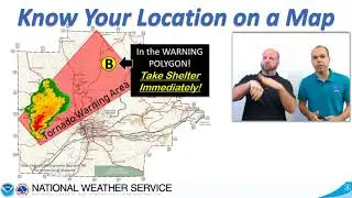 Know Your Location on a Map & Types of Weather Threats
